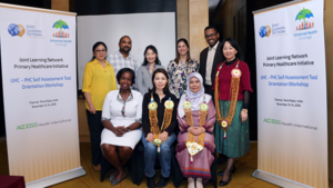 Group photo at the November 2018 primary health care workshop