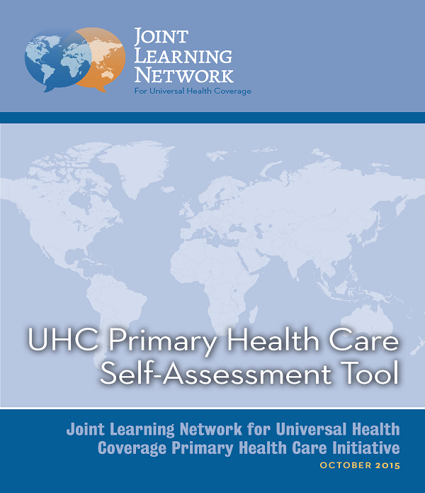 Cover of UHC Primary Health Care Self-Assessment Tool