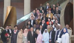 Group photo of participants and facilitators attending the conference