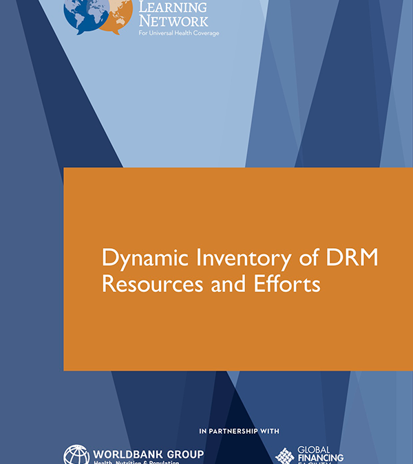 Dynamic Inventory of DRM Resources and Efforts